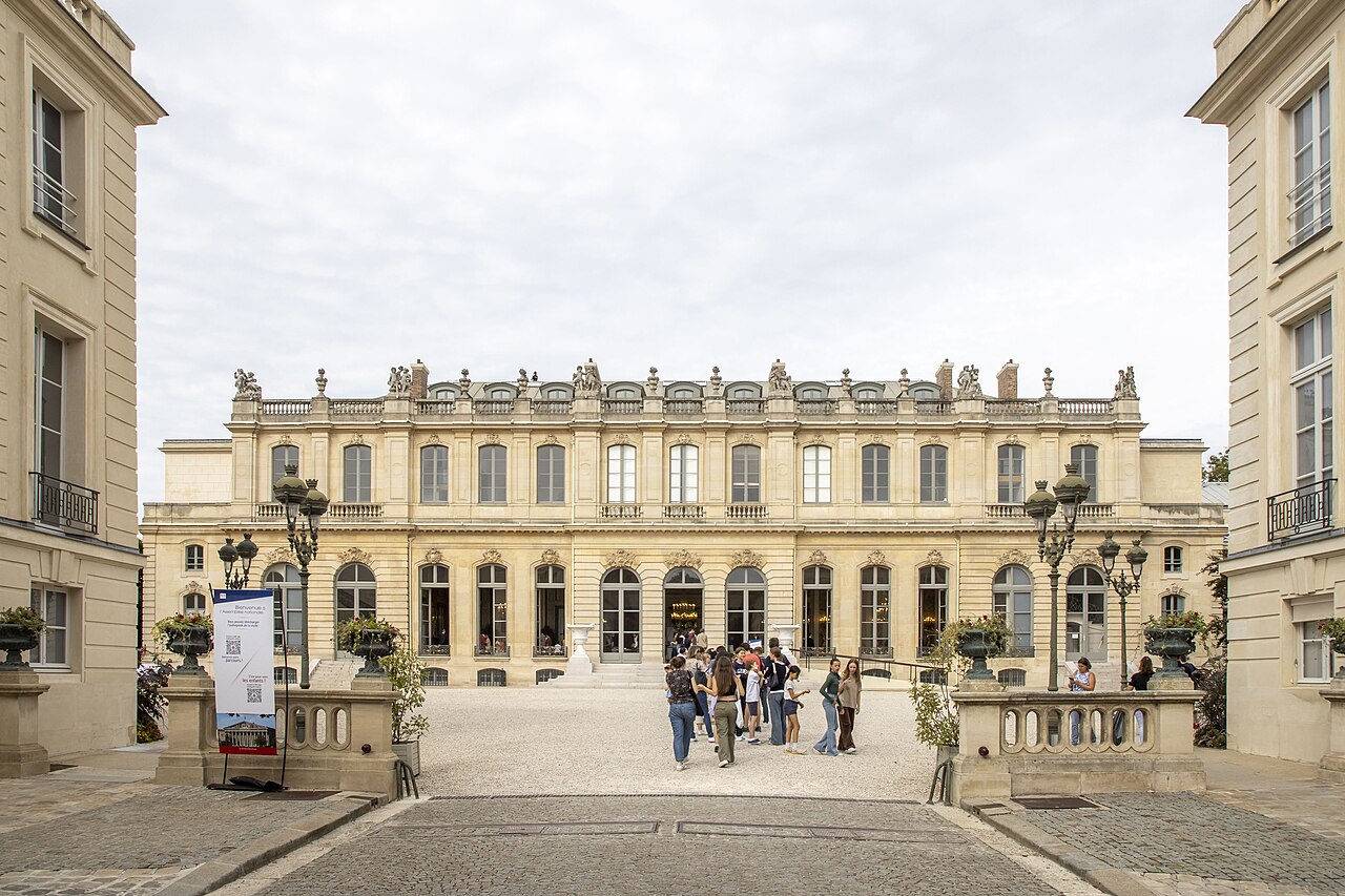 L'hôtel de Lassay, résidence de la présidence de l'Assemblée nationale, photo d'illustration
