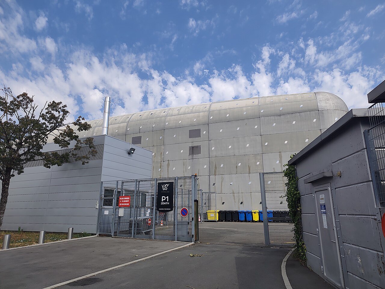 Façade du Zénith d'Orléans, photo d'illustration