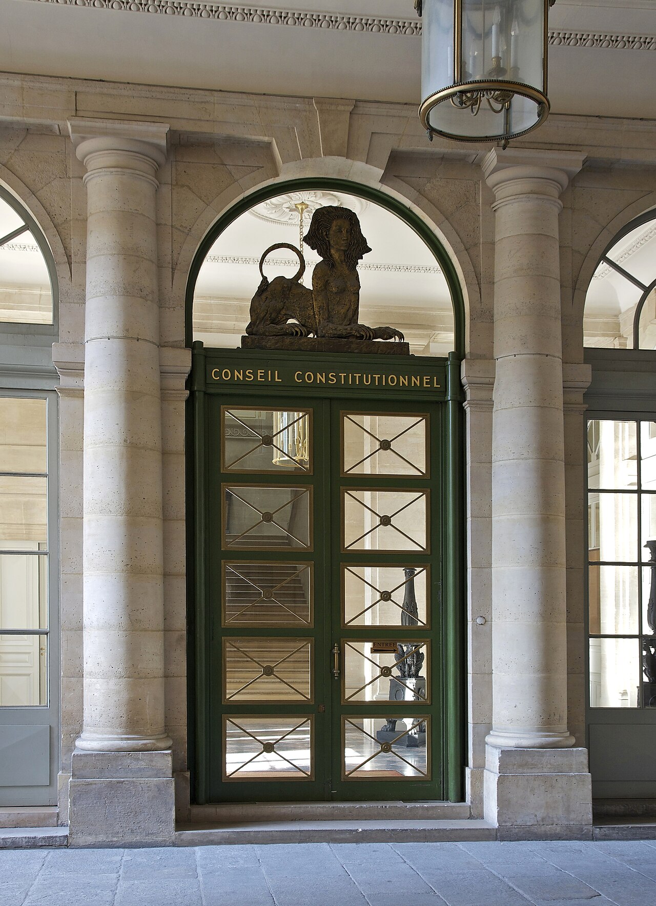 Photo d'archives (2012) : le Conseil constitutionnel, au Palais-Royal à Paris.