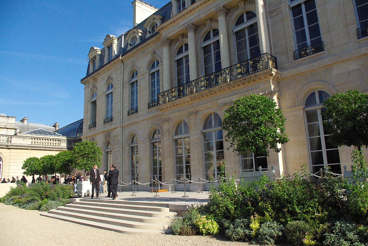 Façade du palais de l'Élysée côté jardin (photo d'illustration)