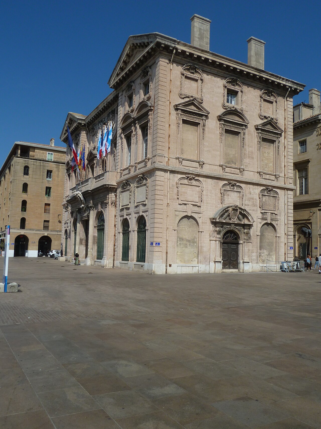 Photo d'archives (2024) : l'hôtel de ville de Marseille (photo d'illustration).