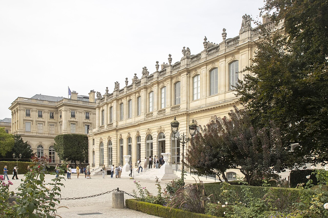Cour de l'hôtel de Lassay, résidence du président de l'Assemblée nationale, à Paris (photo d'illustration, 2023)