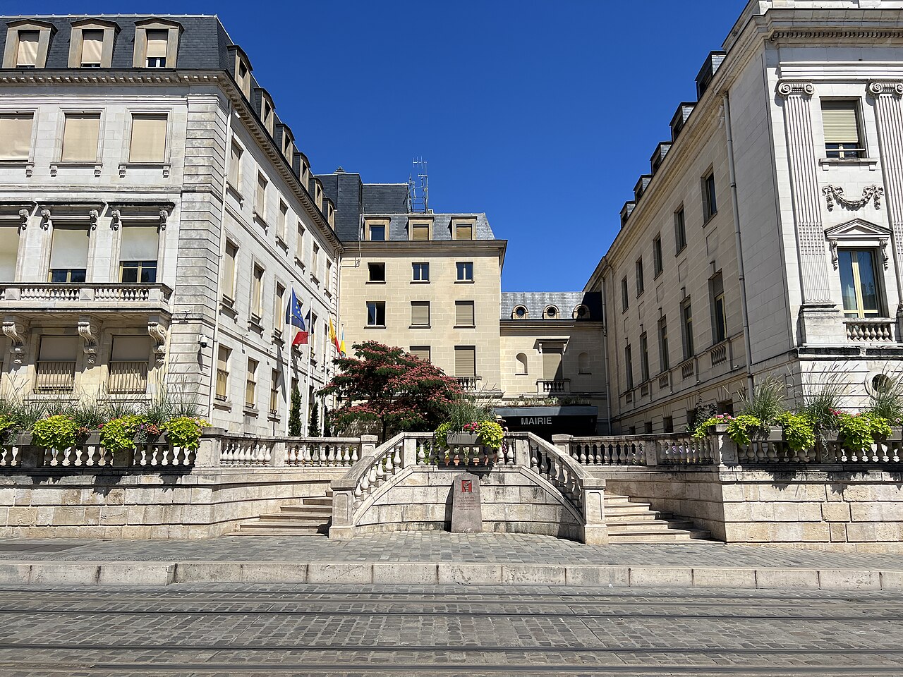 photo d'illustration (2022) : l'hôtel de ville d'Orléans